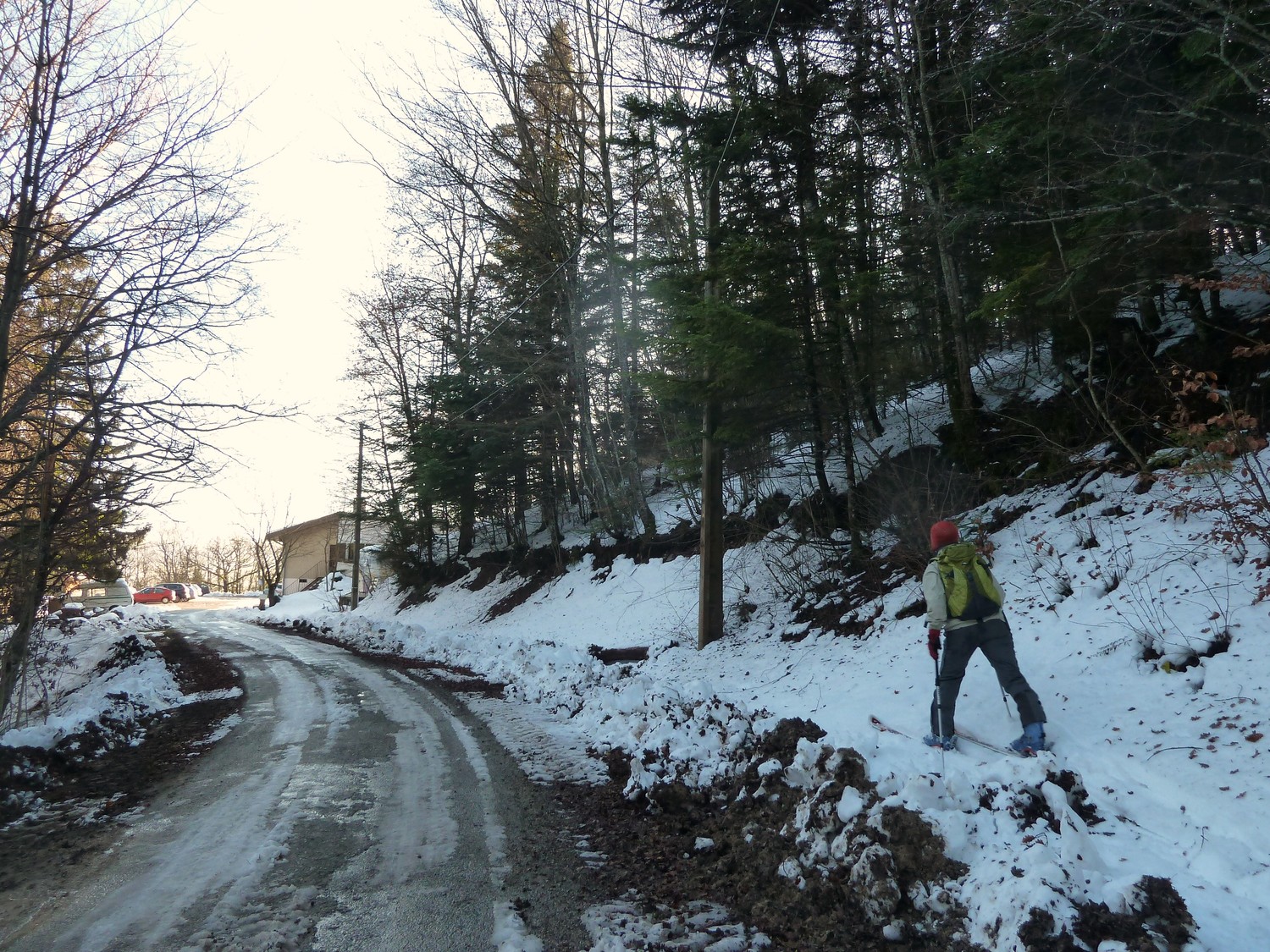 Avec un peu de volonté, retour ski aux pieds!