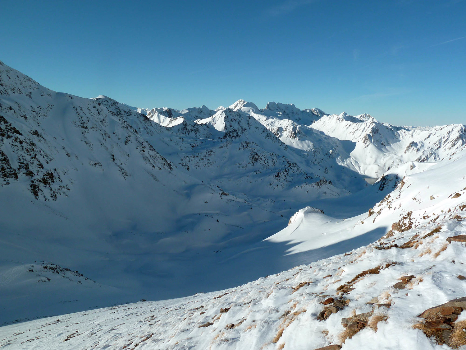 Massif du lac bleu