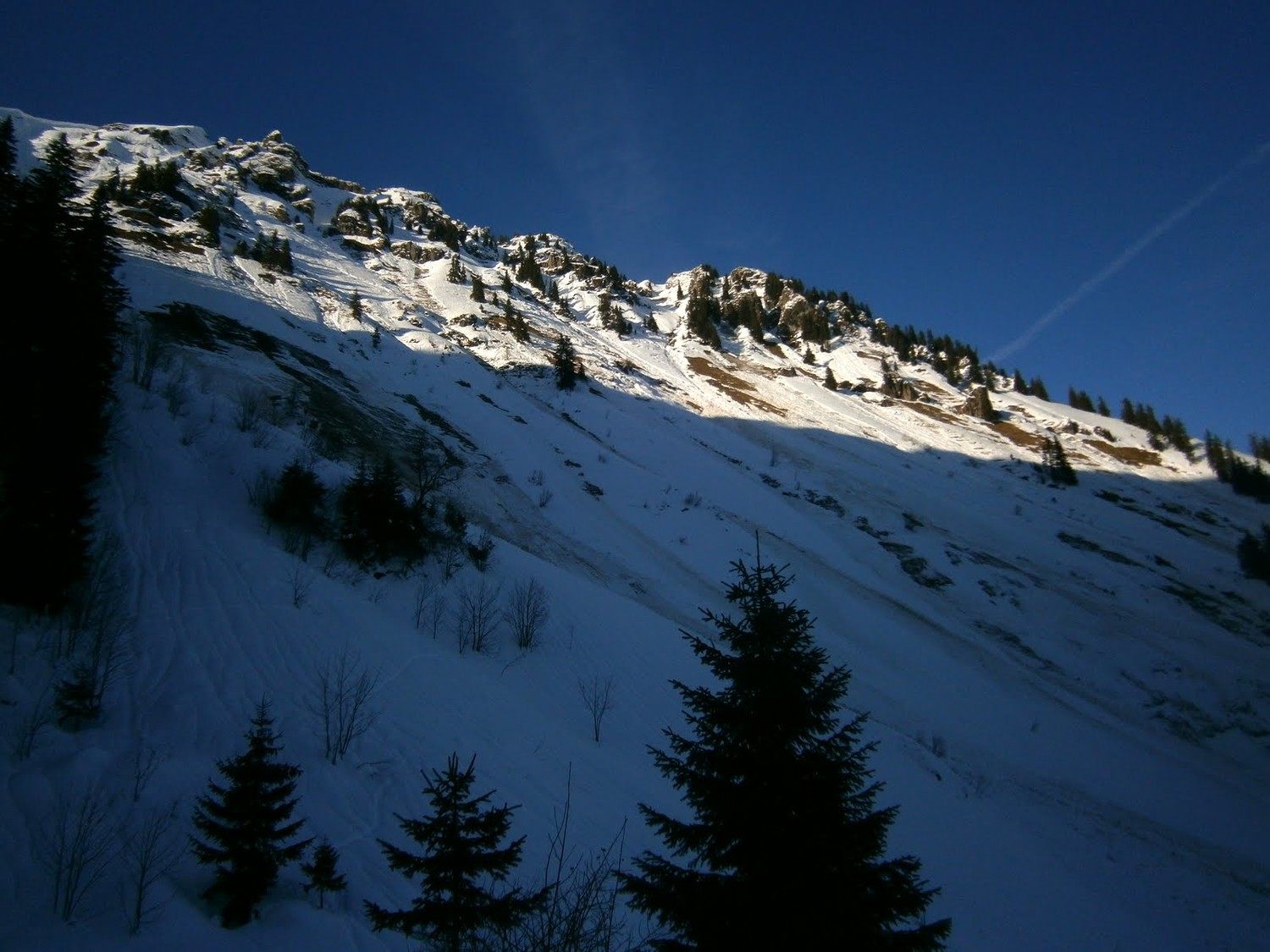 Face sud est ravagée