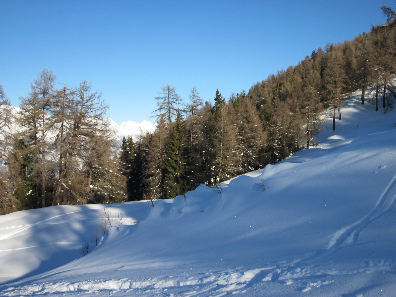Montée vers Santa Maria