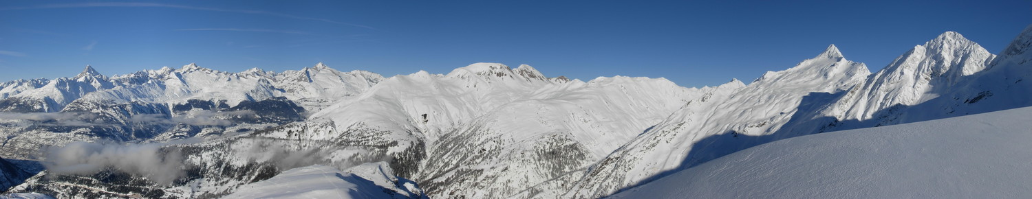 panorama dalla vetta