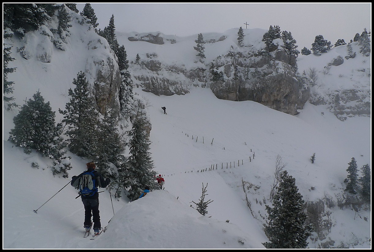 haut du couloir (plaqué)
