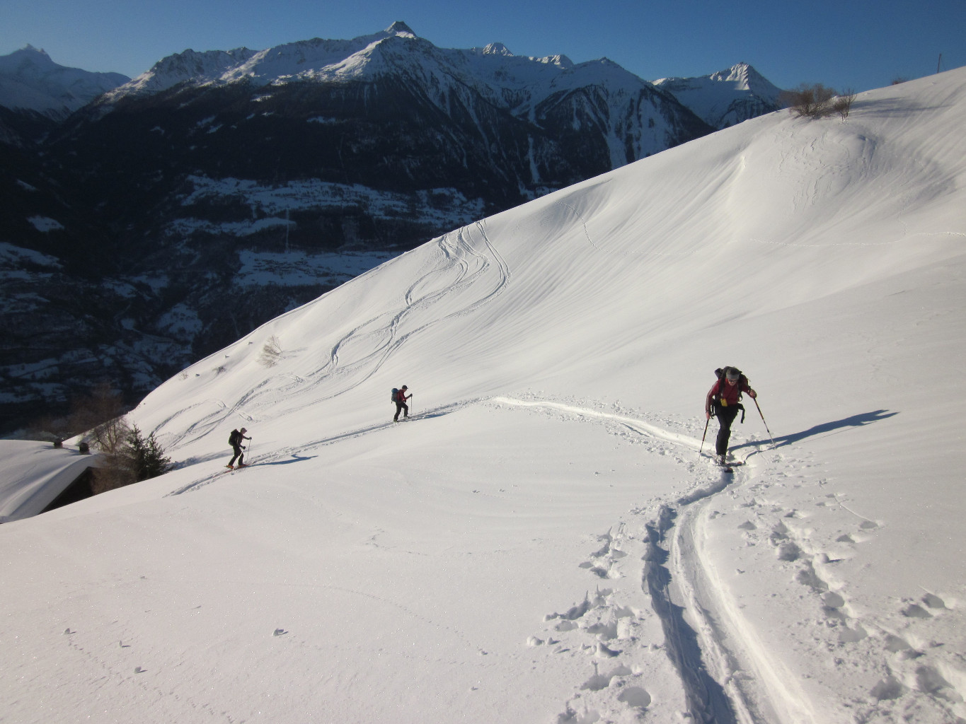 Montée au Niwen