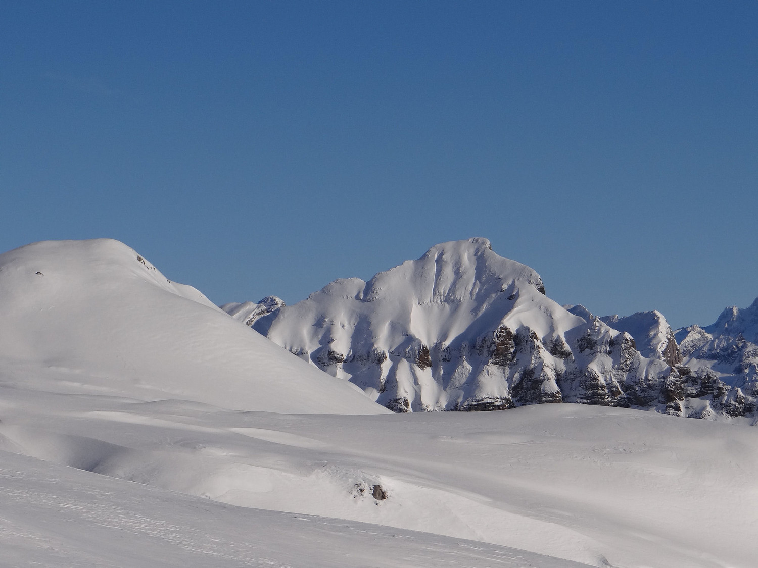 Aiguille de Platé (versant W)
