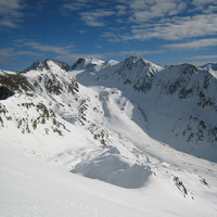 Puig de la Coma d'Or et vallon d'en Garcia depuis le Pic de Querforc
