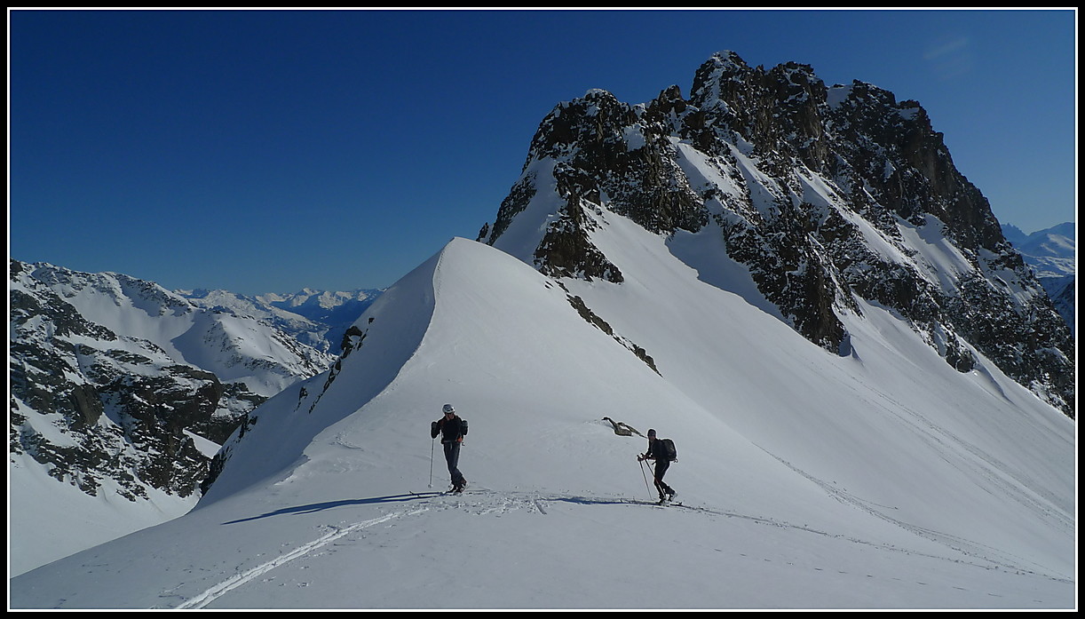 Arrivée au col des 3 fontaines