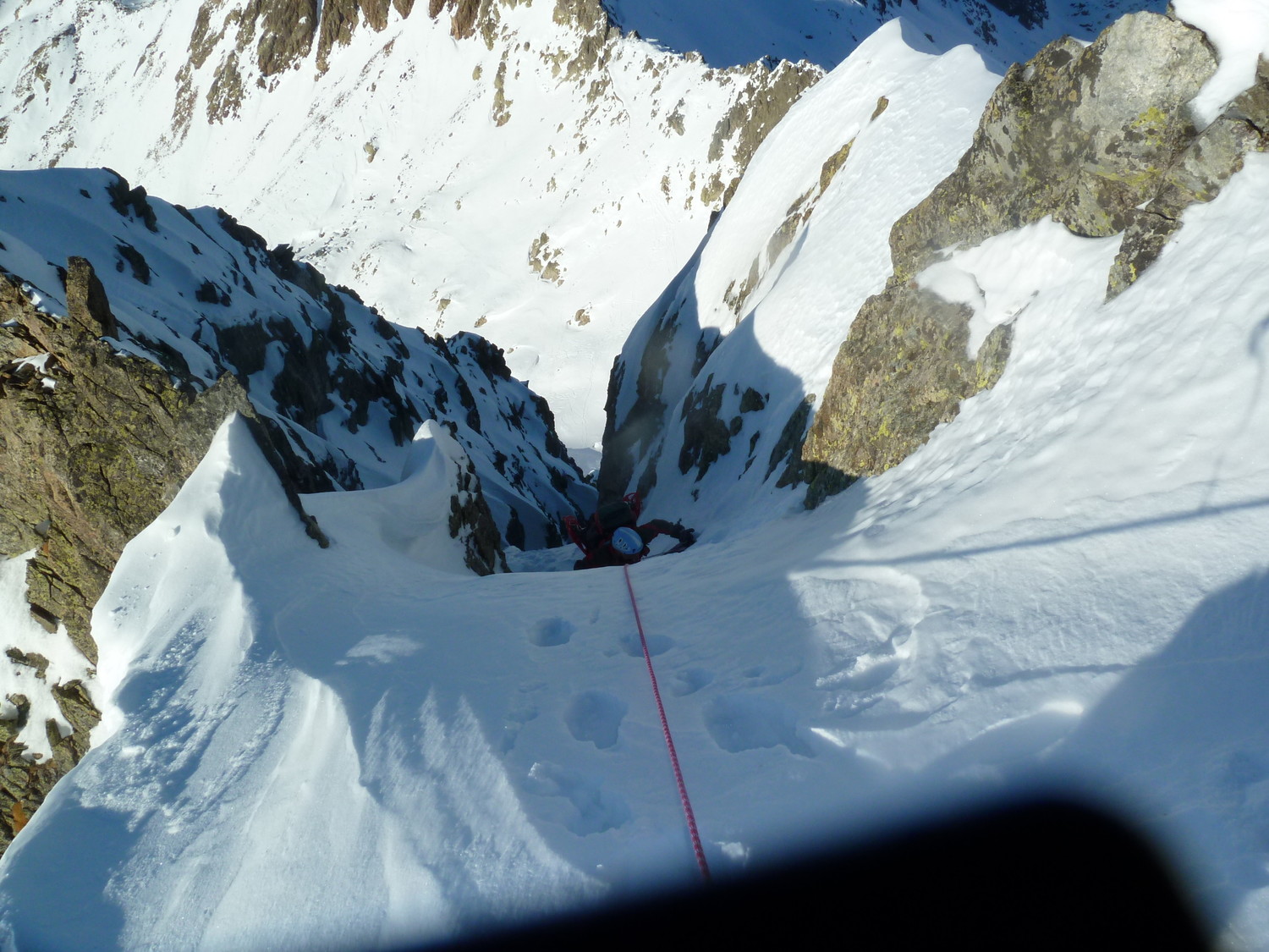 sortie du couloir