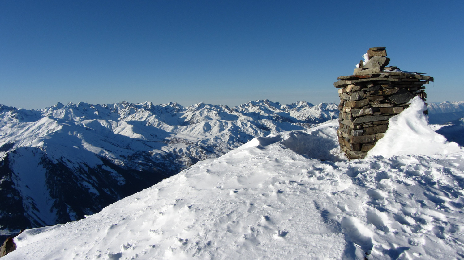 Belledonne N depuis la Pointe d'Emy