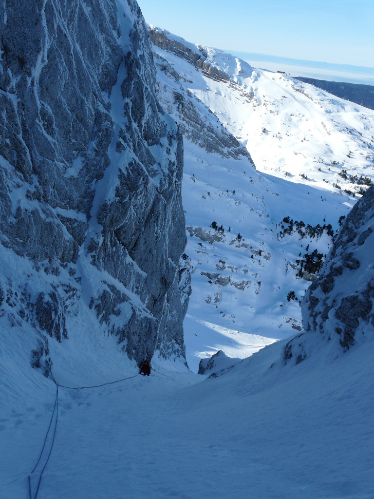 meme le 2nd de cordee peine dans autant de neige!
