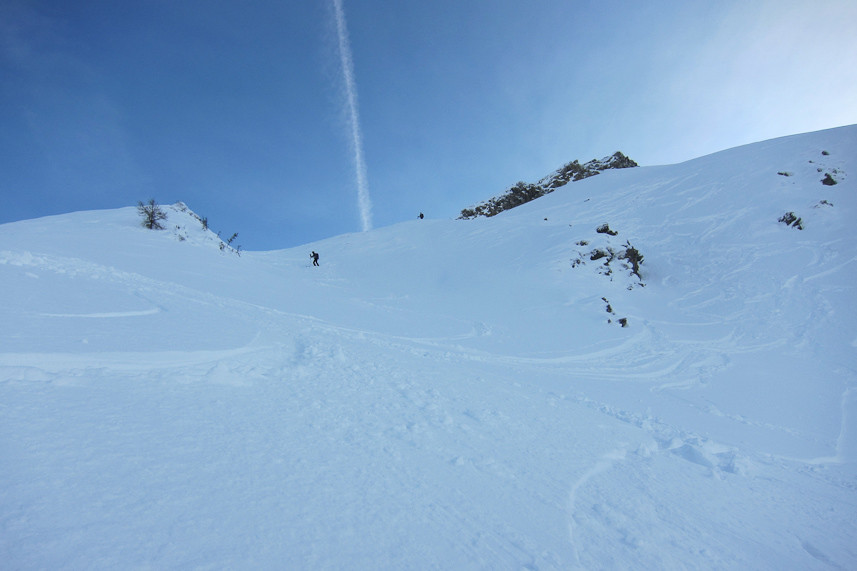Descente dans le vallon