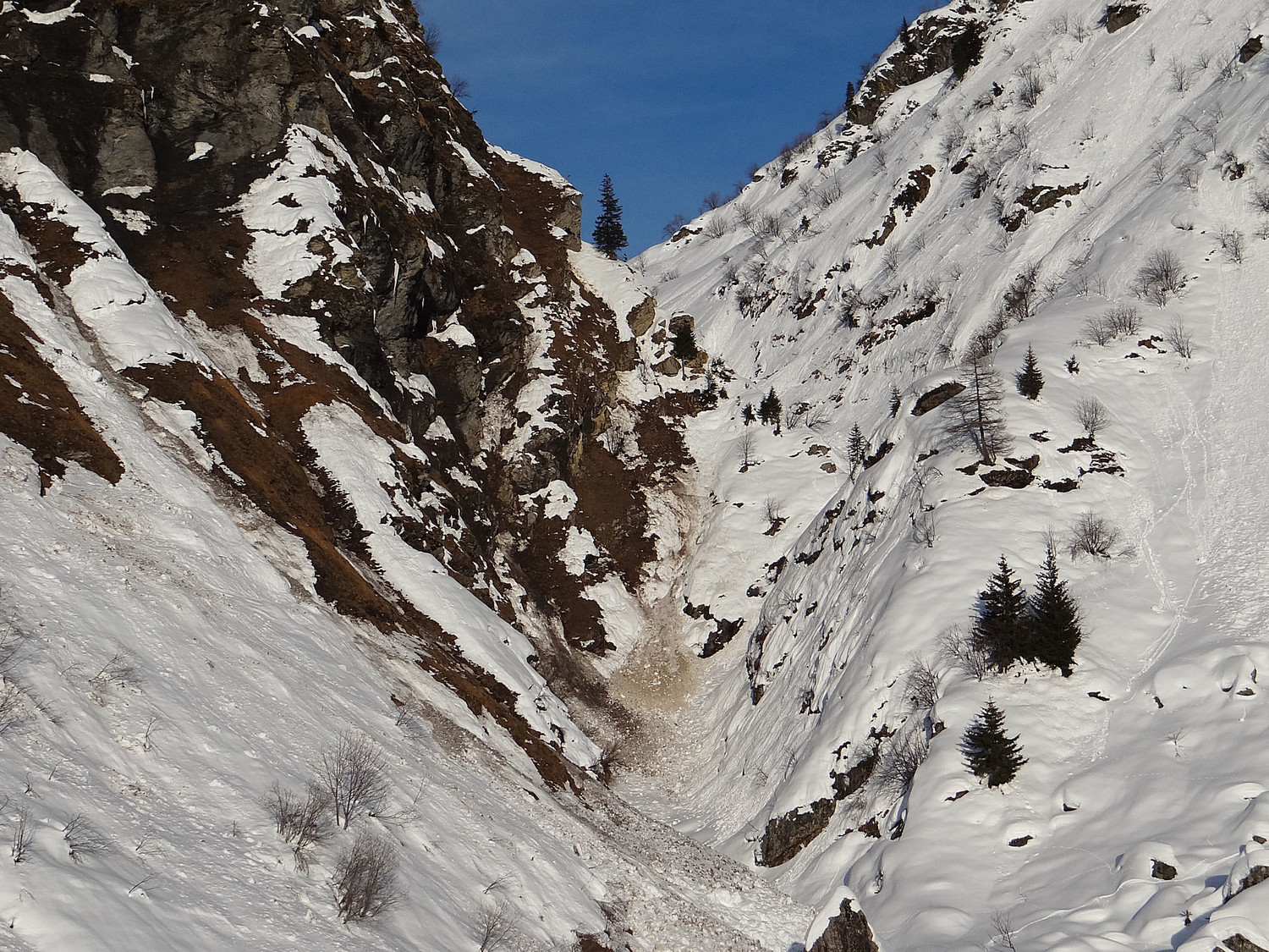 Le passage du Souay pas vraiment accueillant