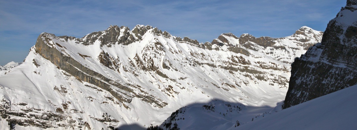 De quoi skier dans le versant S de l'Argentine