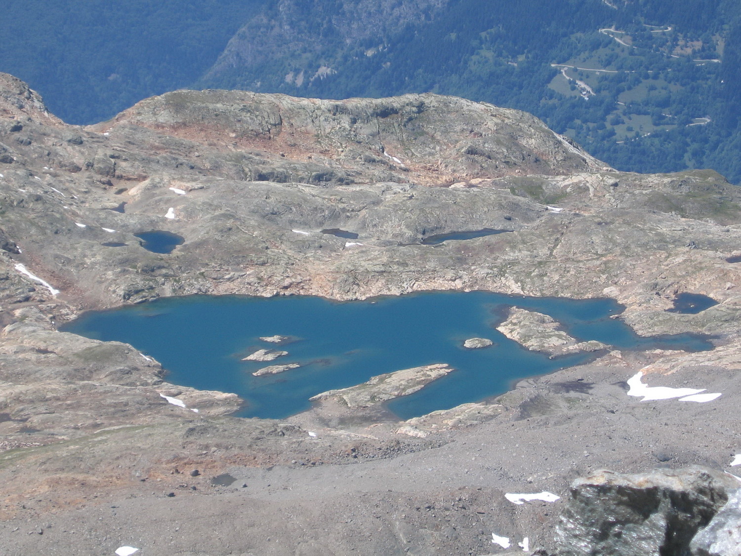 le lac du milieu, du pic