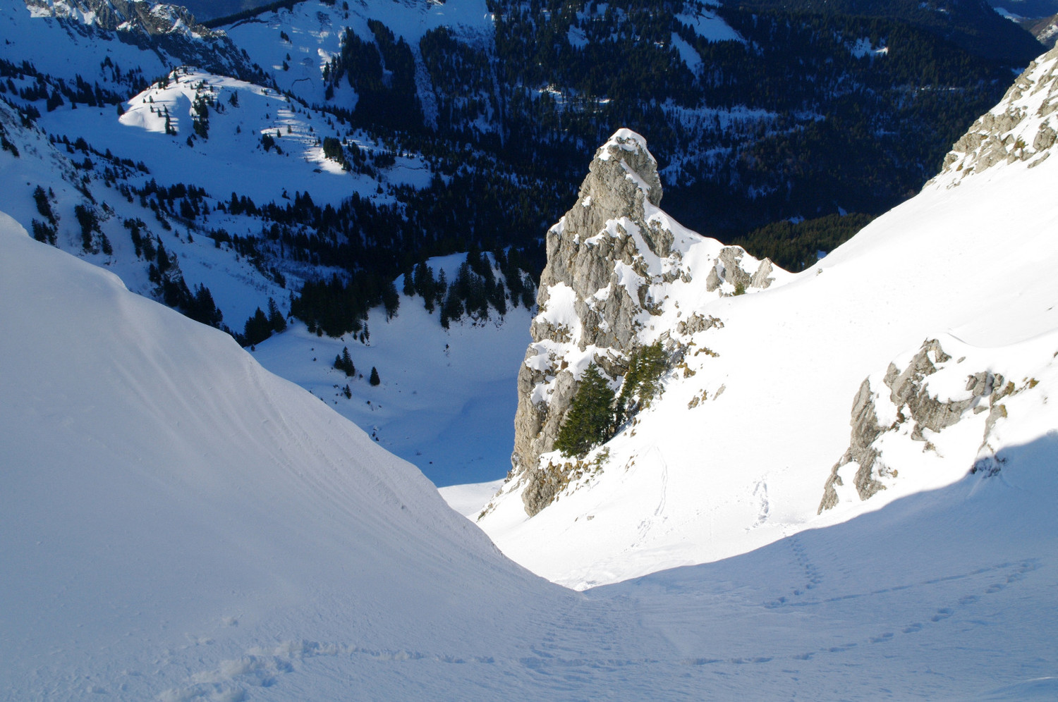 Fin de mon 2° couloir