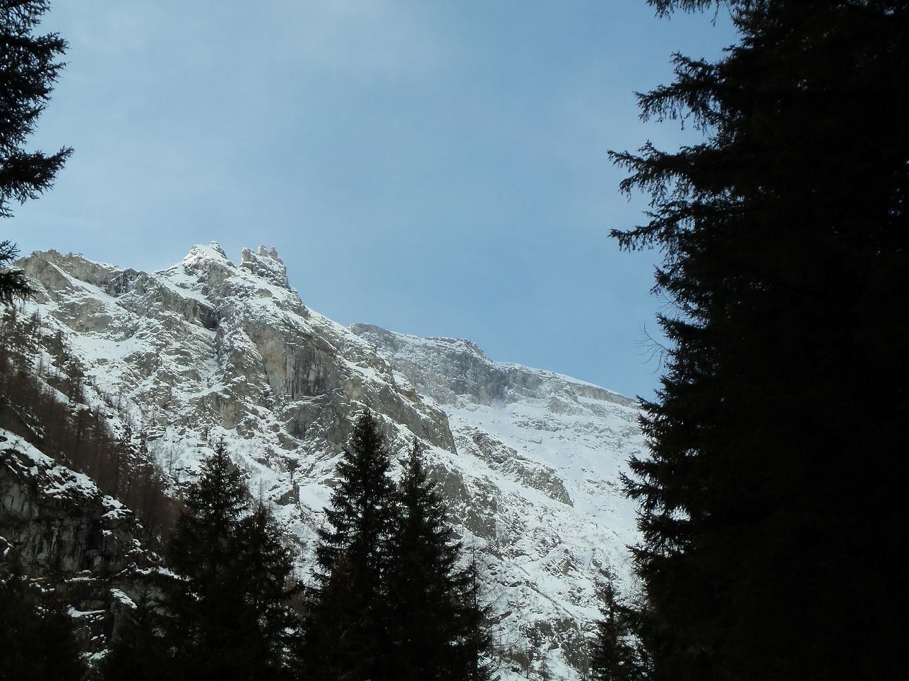il versante N del Pizzo Diei