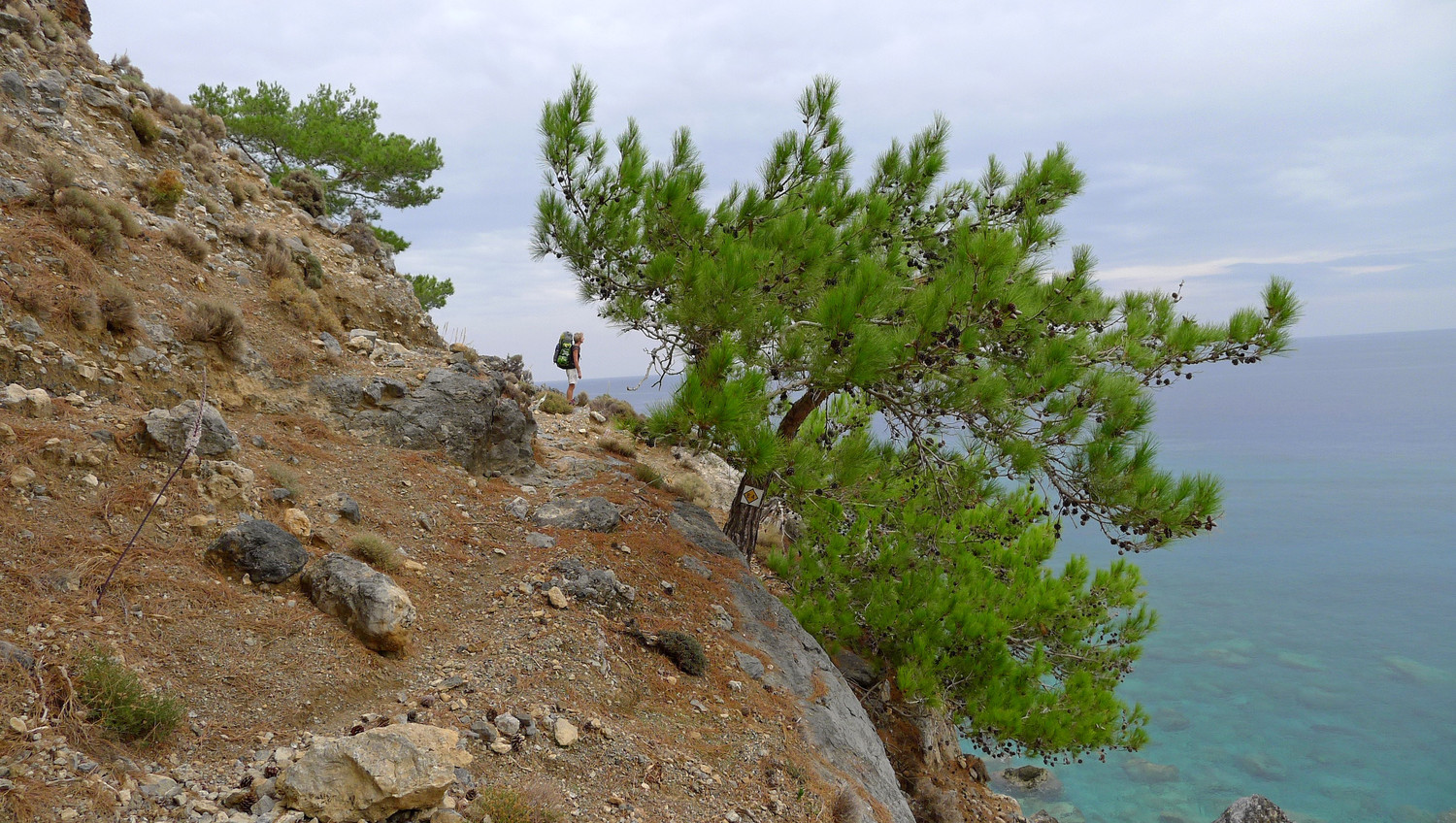 au-dessus de la plage de sedoni