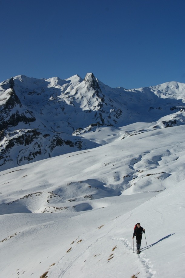 Montée au col de Pombie