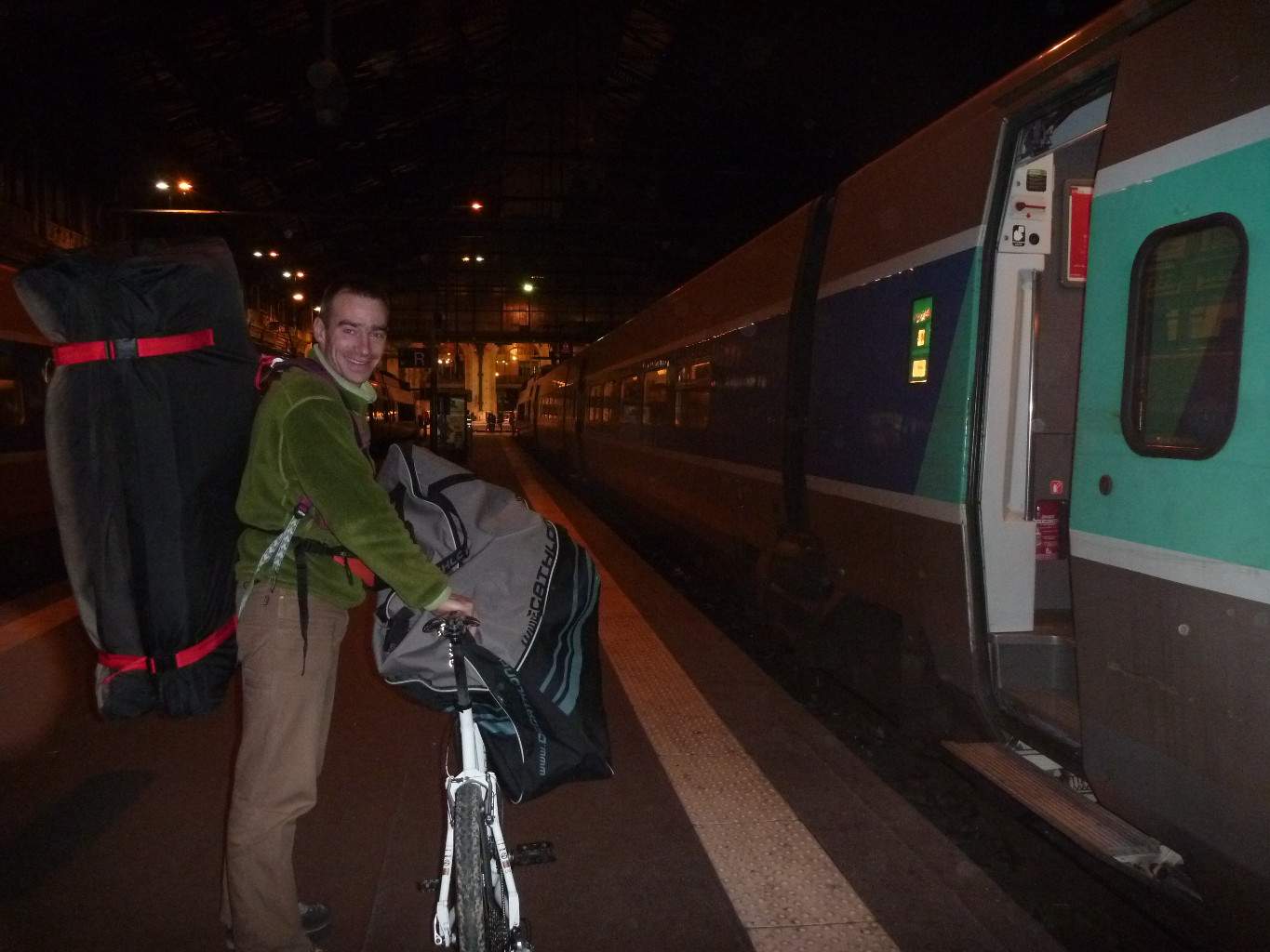 Vélo, Pad et TGV !