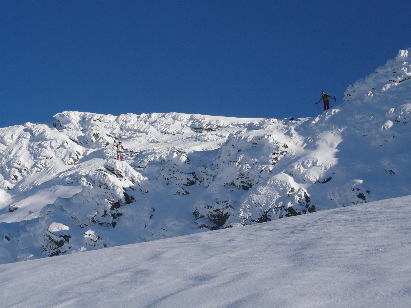 Rochers meringués au Pas de l'Âne.