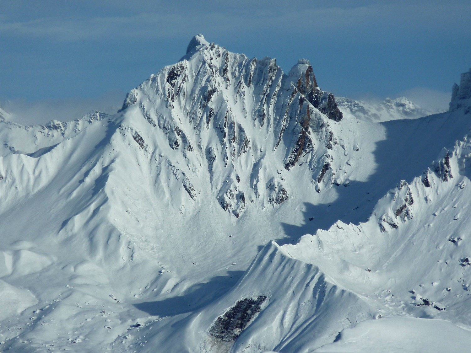 Aiguille du Grand Fond et Brèche de Parozan