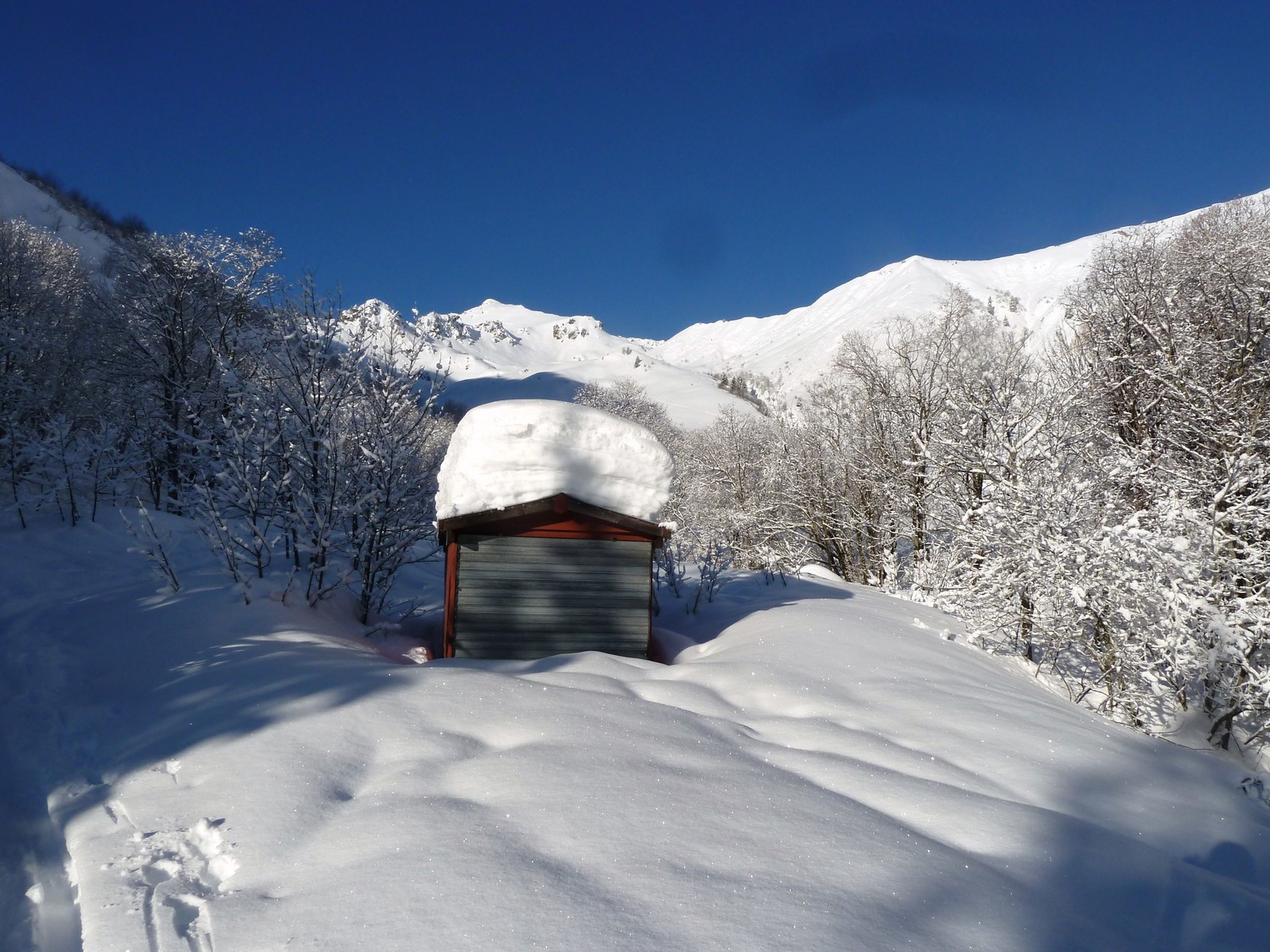 Au niveau du Foron en direction de Chalune: y'a de quoi faire!