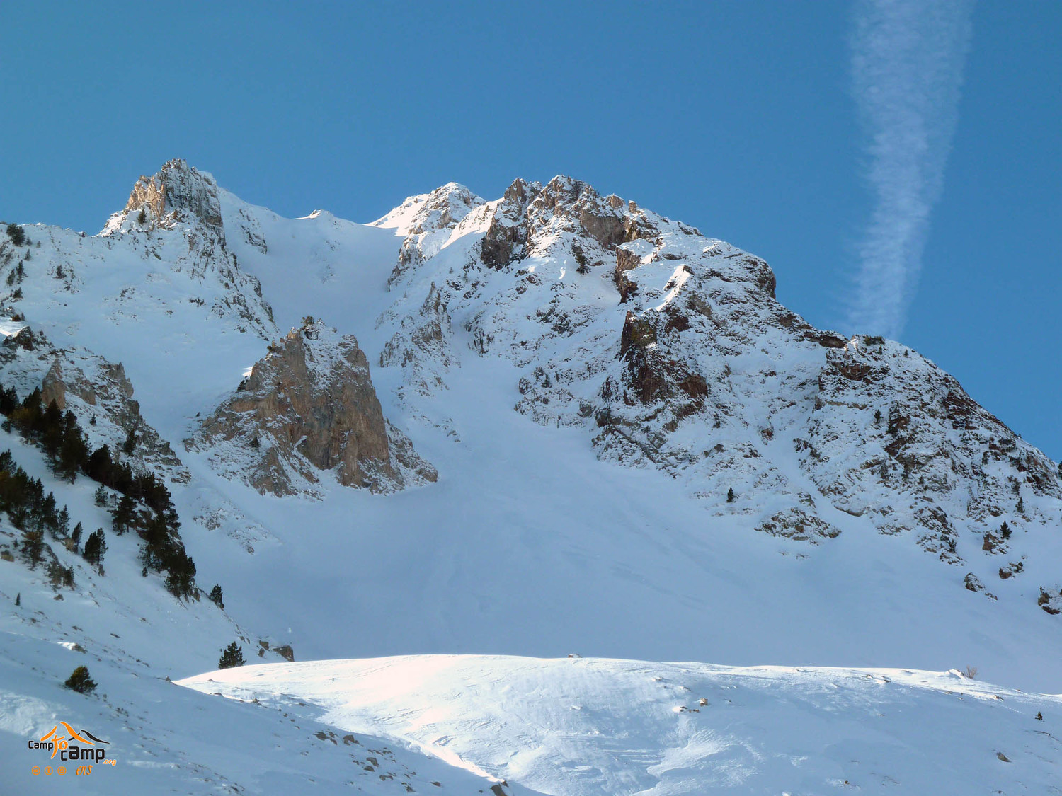 Pic de Crampettes - Couloir NE