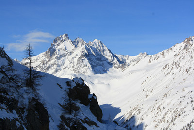 La Pointe des Pichettes et le Pic Gaspard