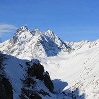 La Pointe des Pichettes et le Pic Gaspard