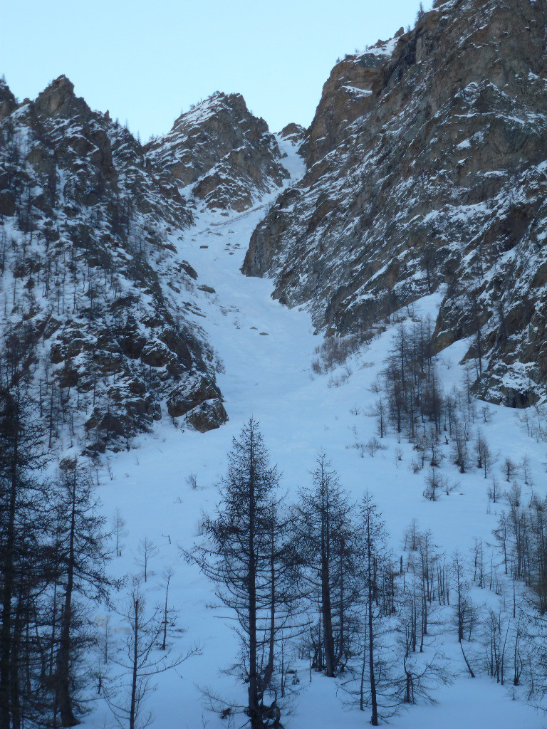 Le couloir NW de l'Aigle ou "Mini Davin"