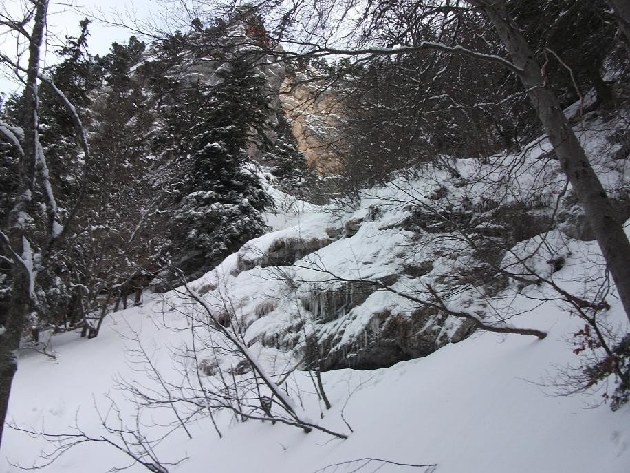 Combe du Prayet, sous la grotte