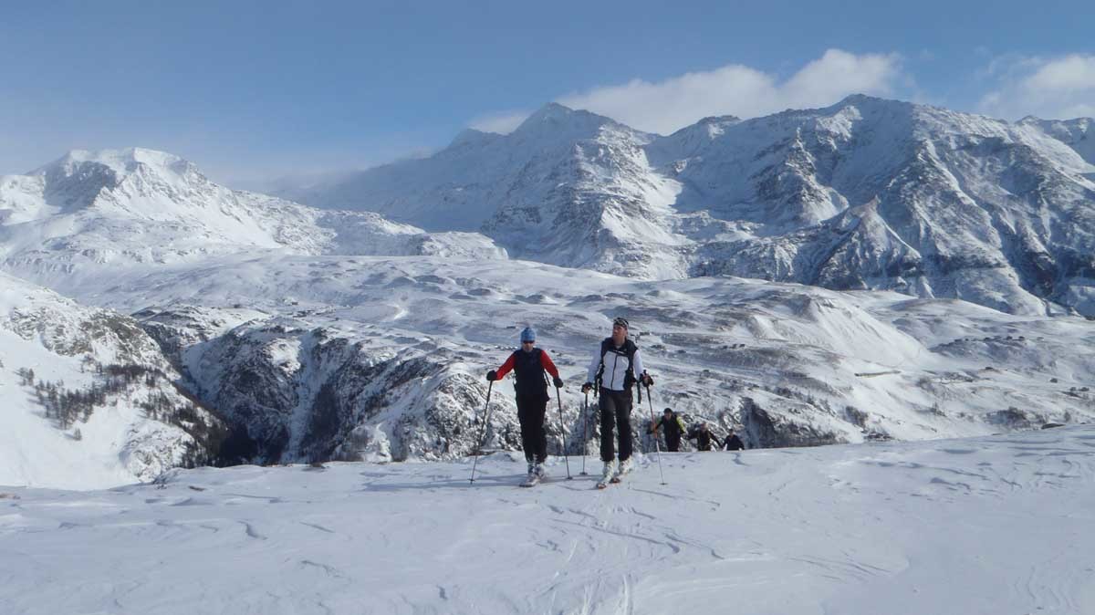 poco prima della cima