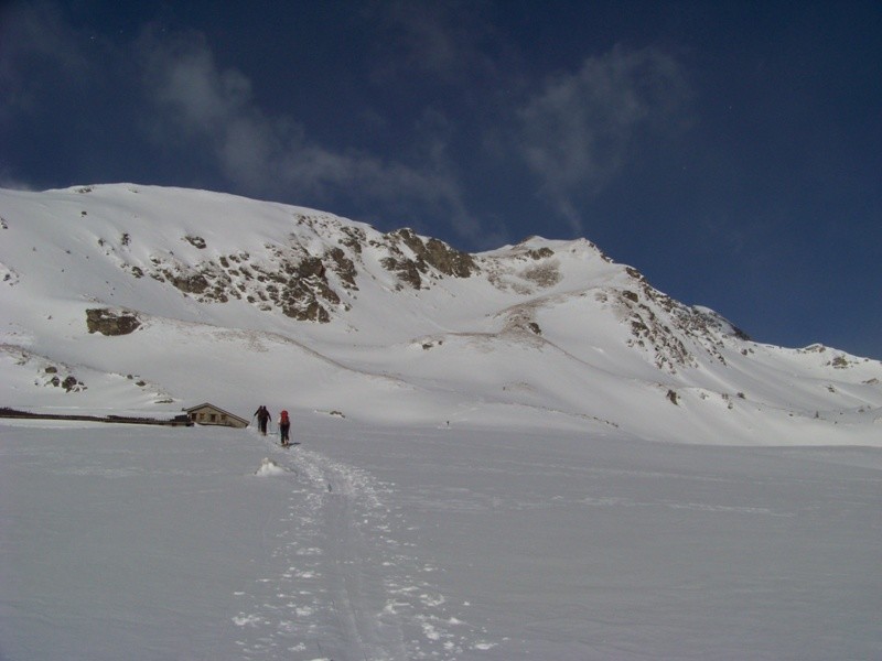ultimo alpeggio in vista del colle