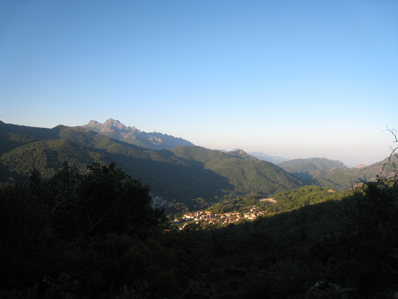 Bastelica depuis le N
