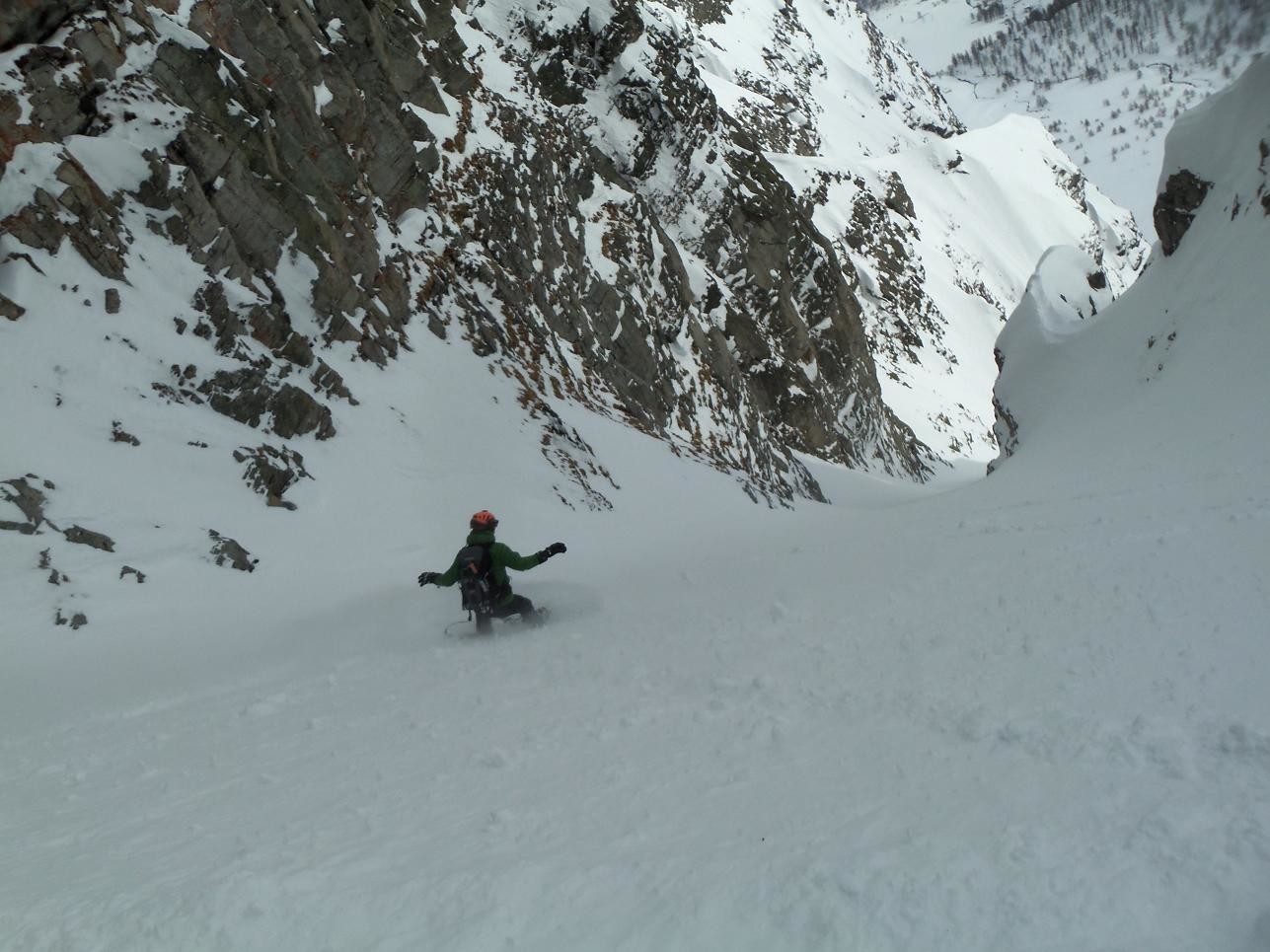 beppe testa la neve