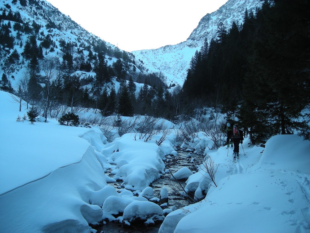 Près de la cabane du Col