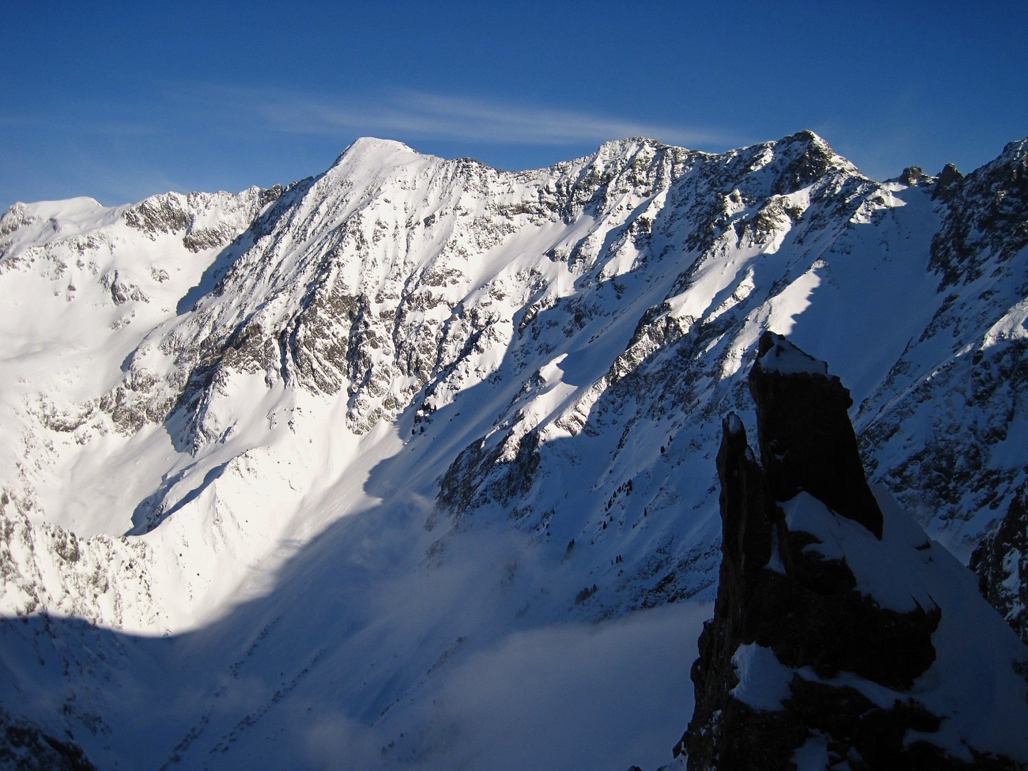 Crête Rosière, Rocher du Lac, Tête de l'Ermitat
