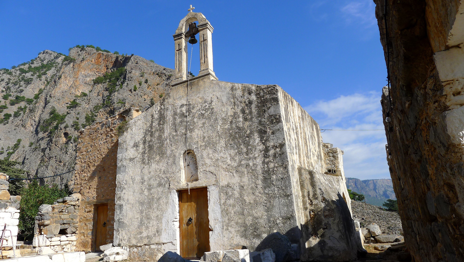 La chapelle, point de départ de la randonnée
