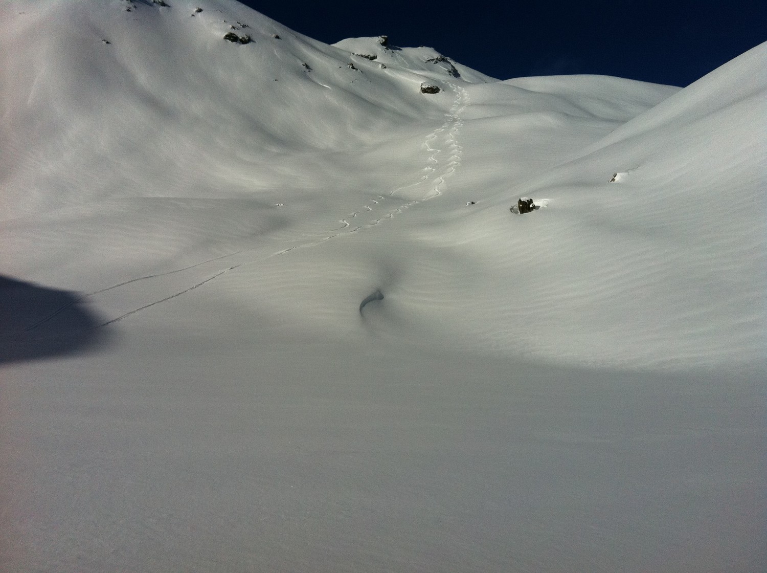 Descente face W Mont de l'Etoile / Vallon des Ritses