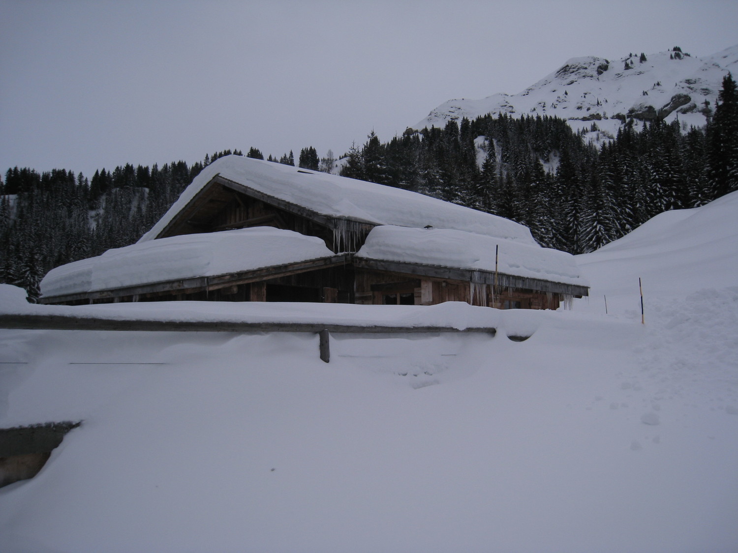 Cret Véry - chalet les Têtes 1486m