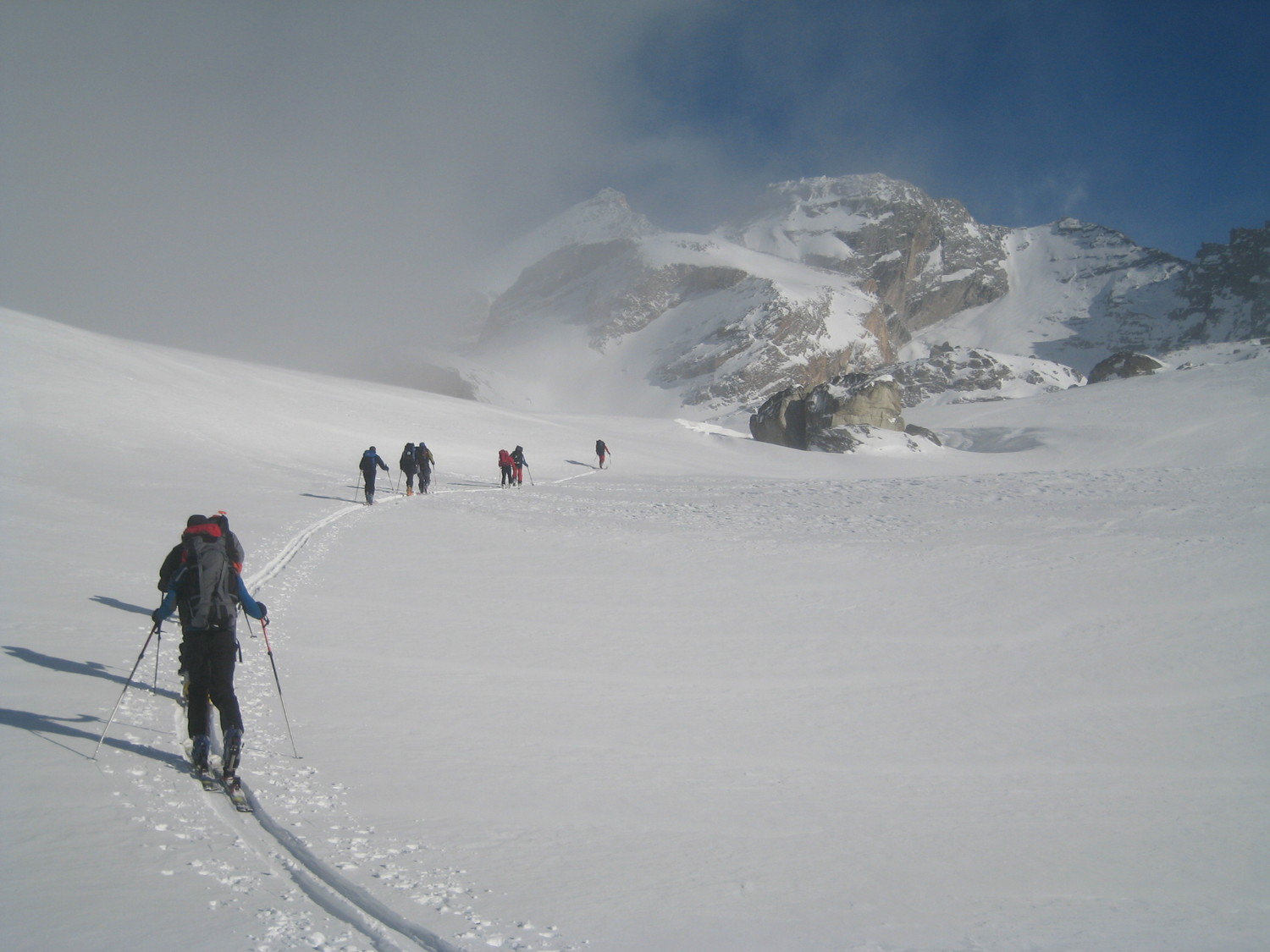 vers le col de Chavière
