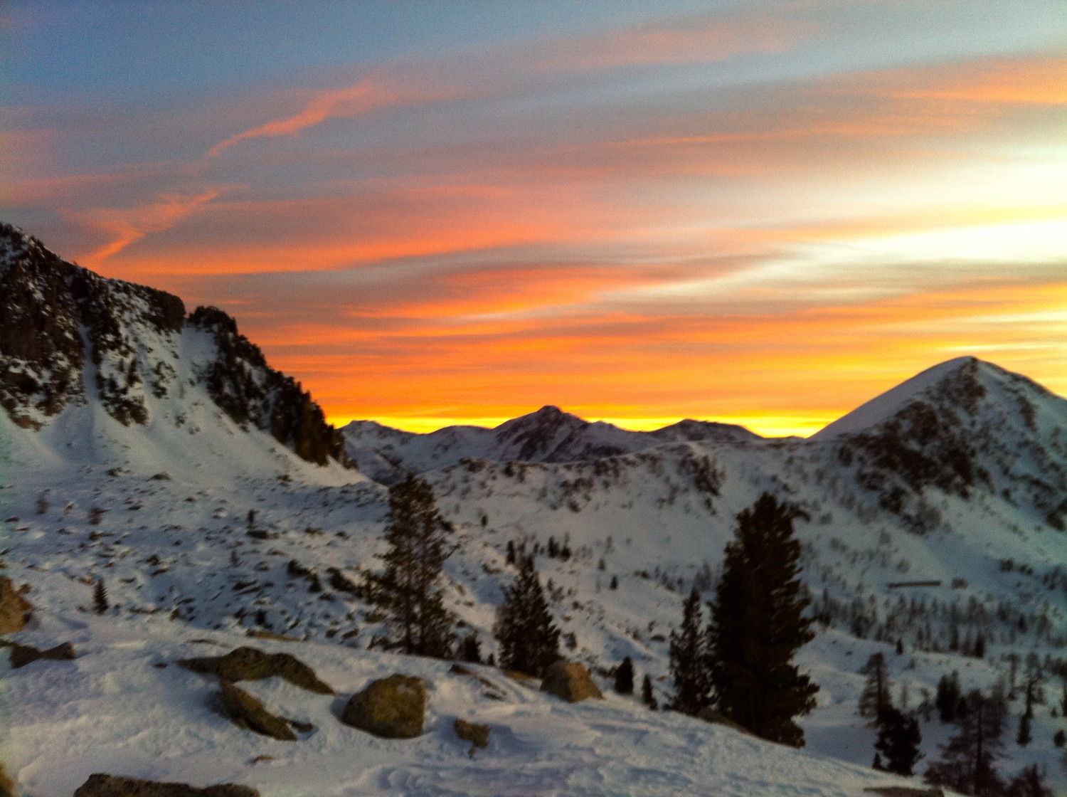 Coucher de soleil