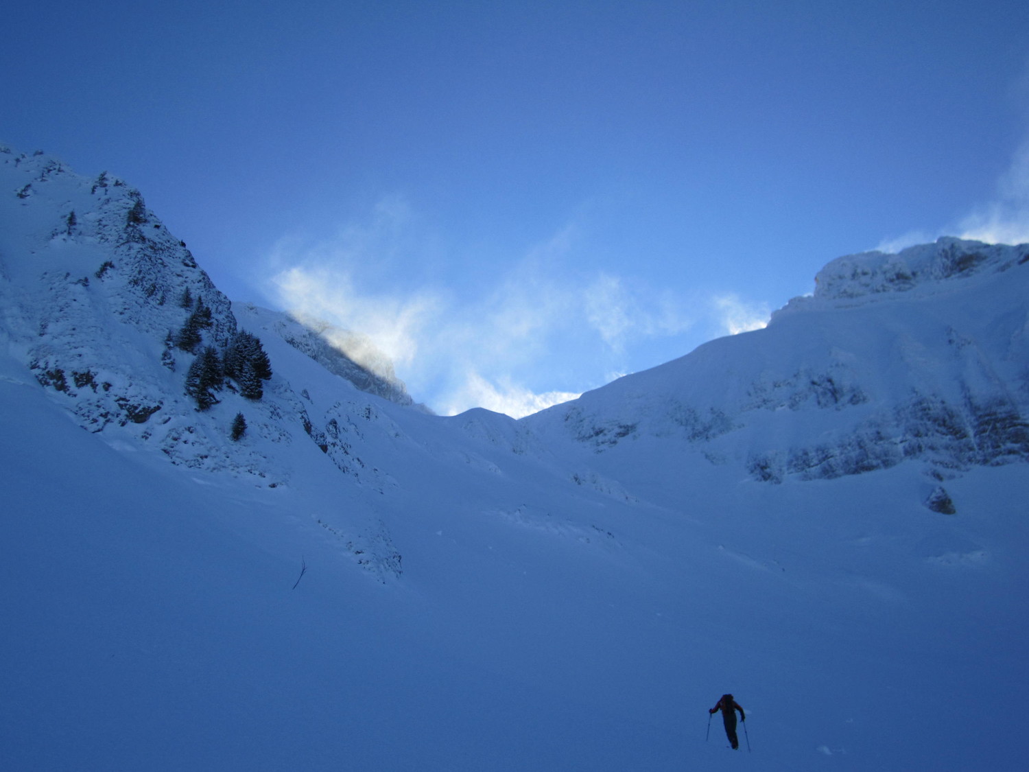 Ca souffle sur les crêtes