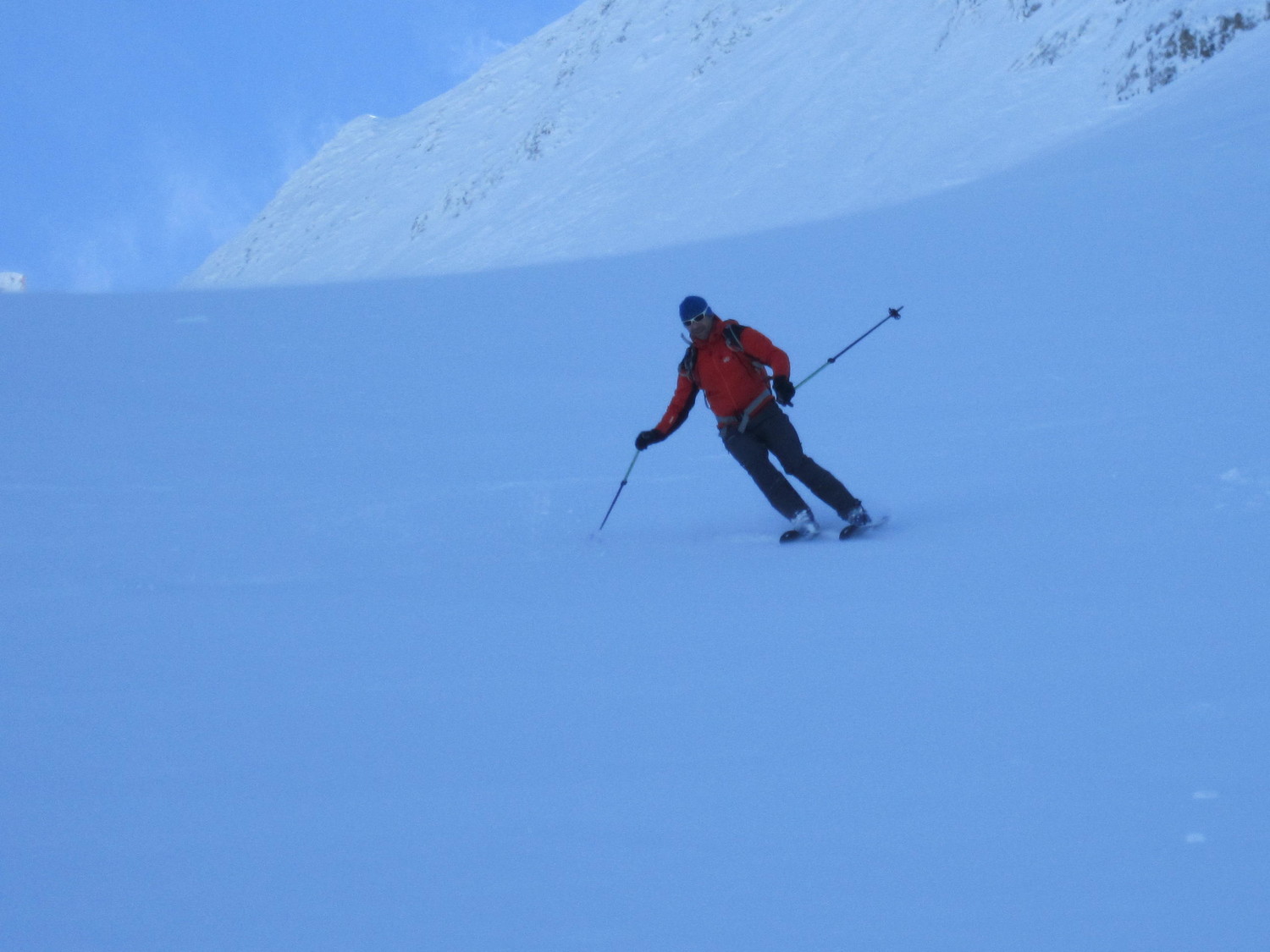 Descente du "rasoir"