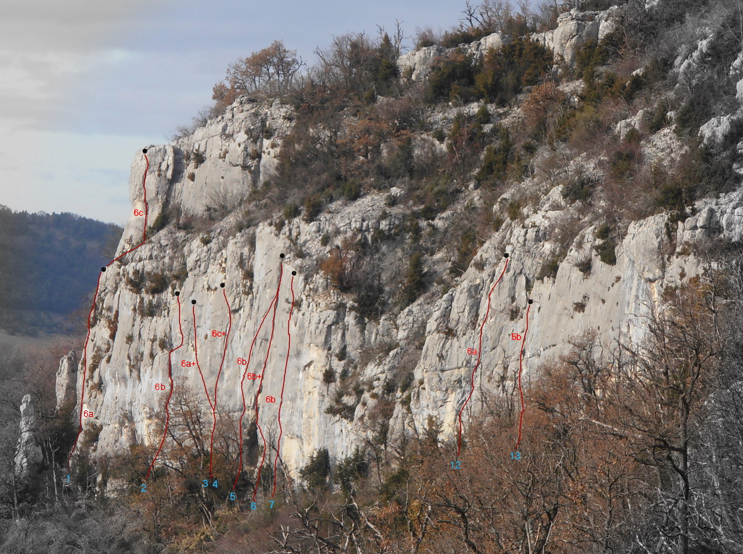 Topo partiel de Dalarhum (Presles)