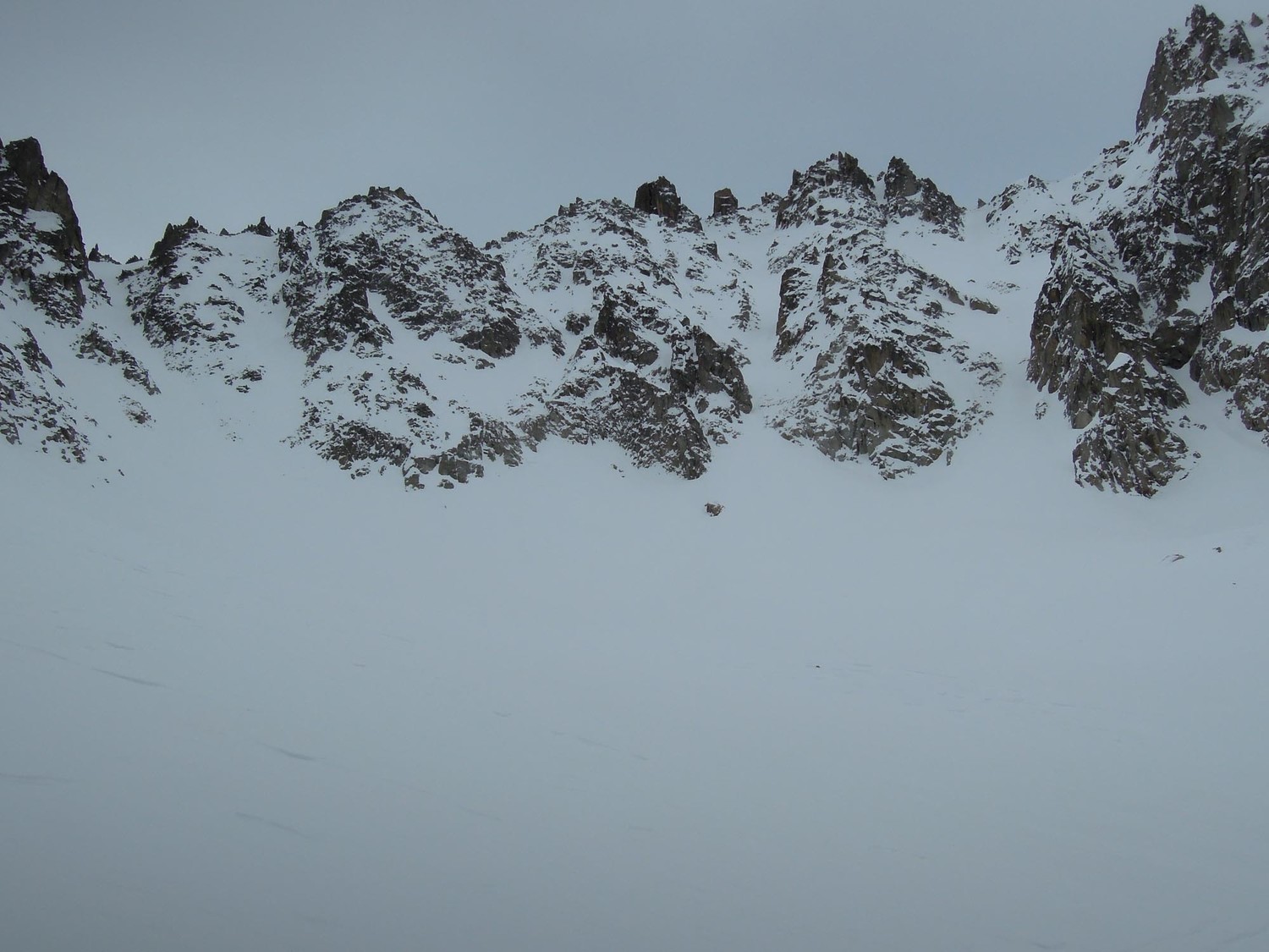Genepi, les différents couloirs.
