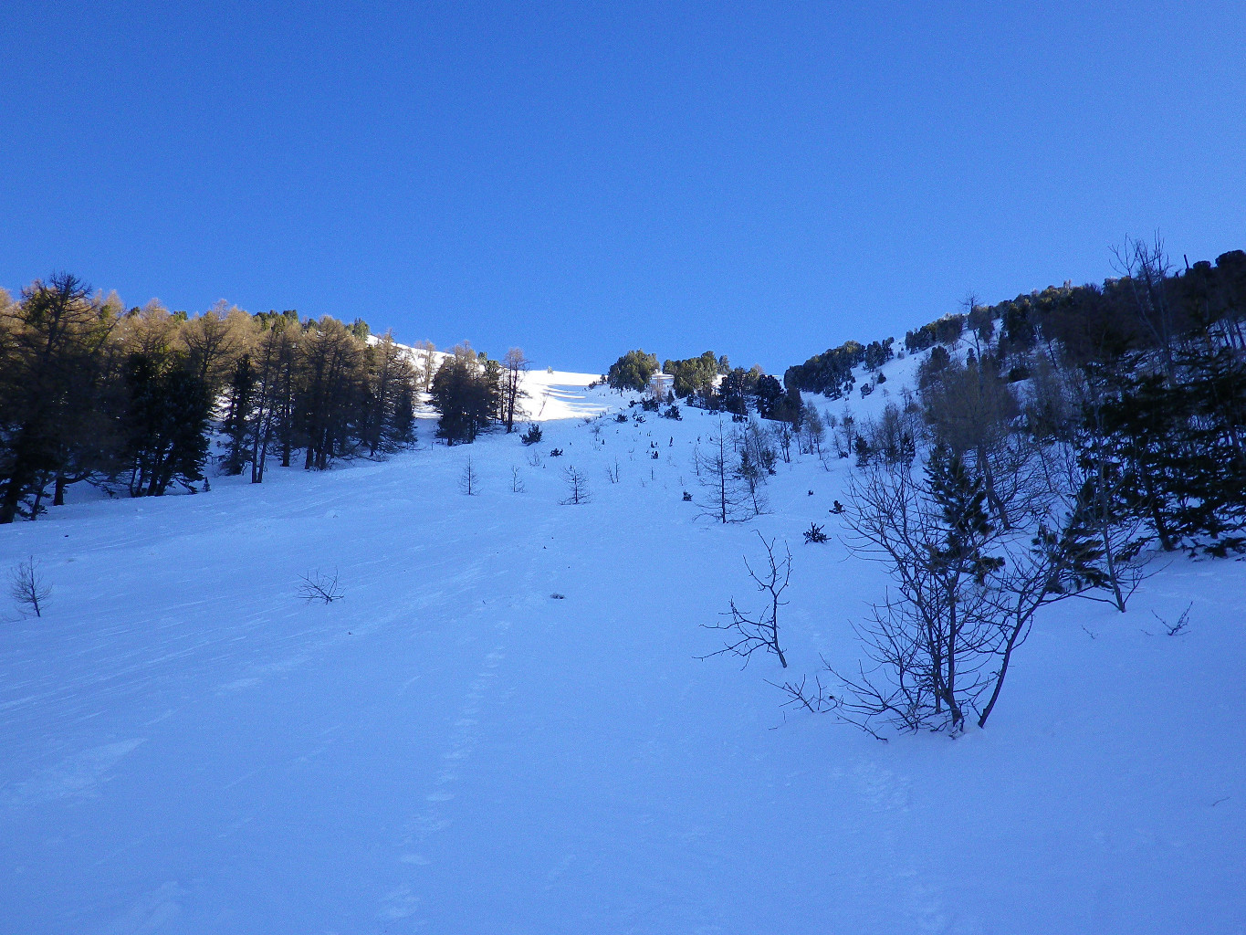 Couloir depuis 1800m