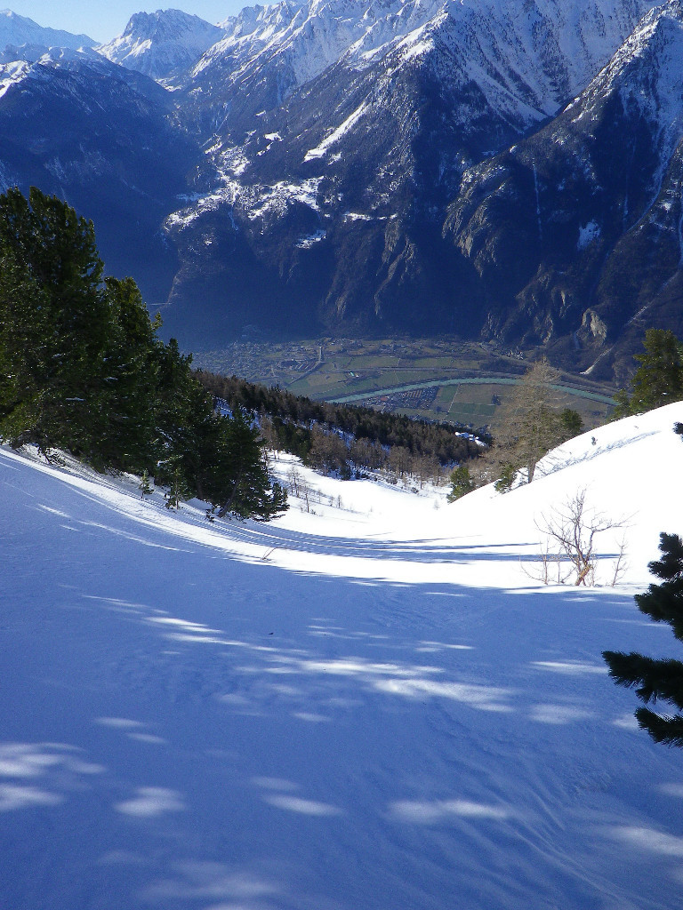 Suite de la descente