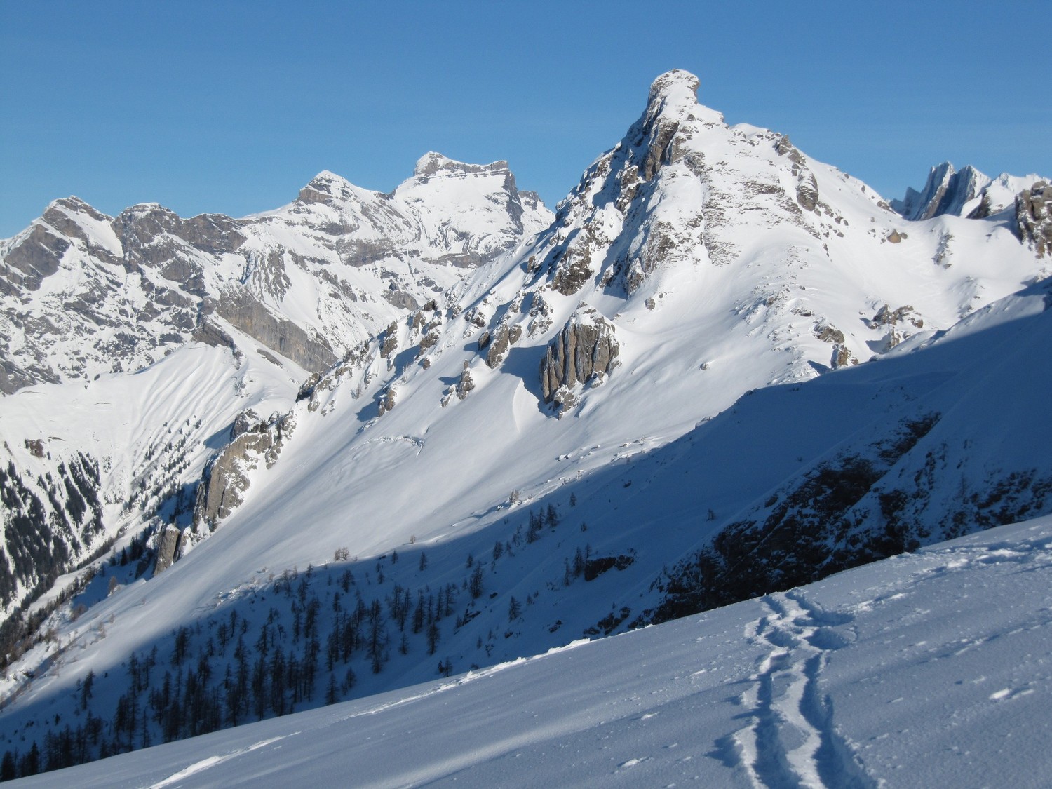 Diablerets, Savolaires depuis le Creux d'Euzanne.