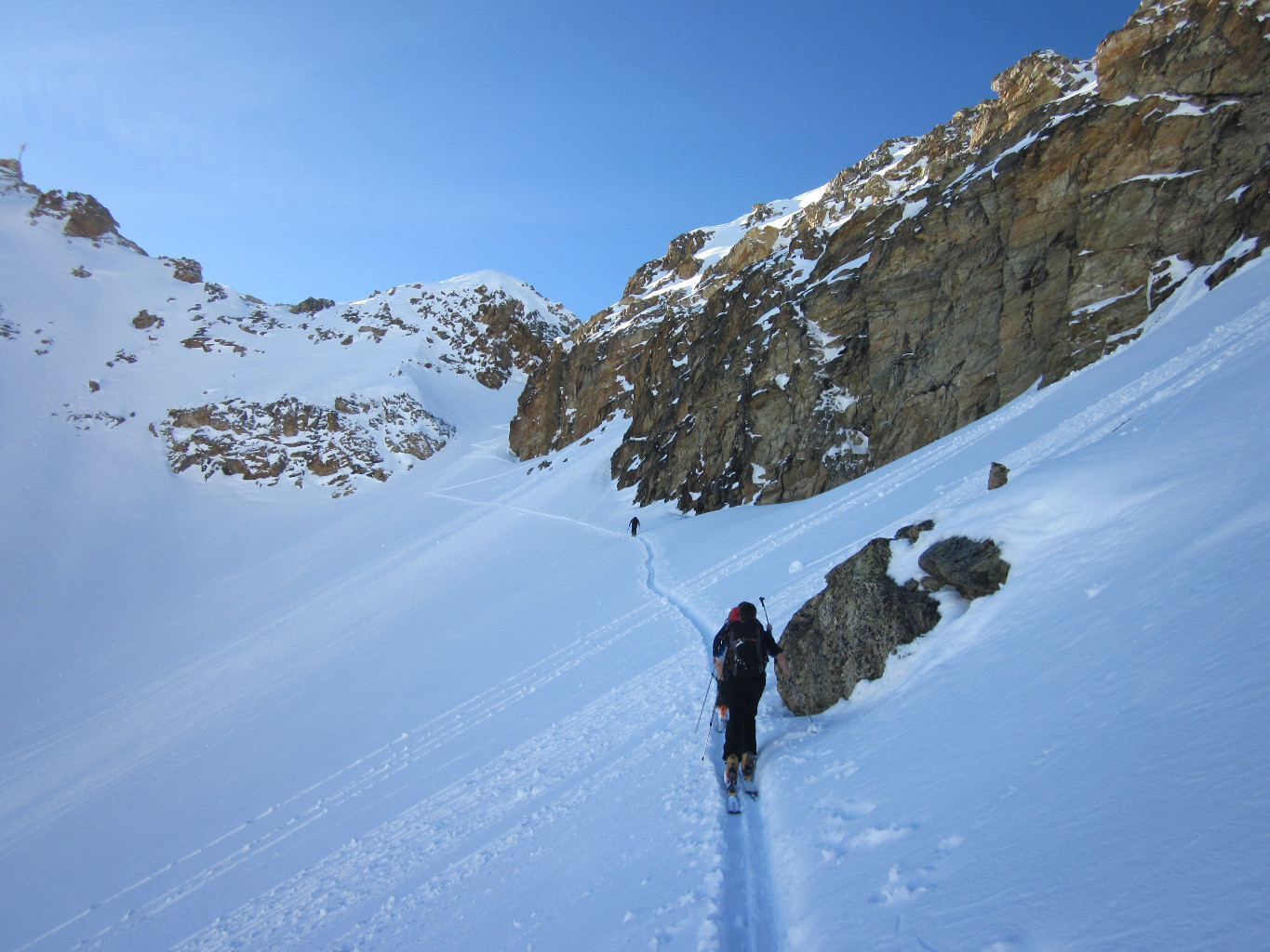 Montée au col de la Cassorte