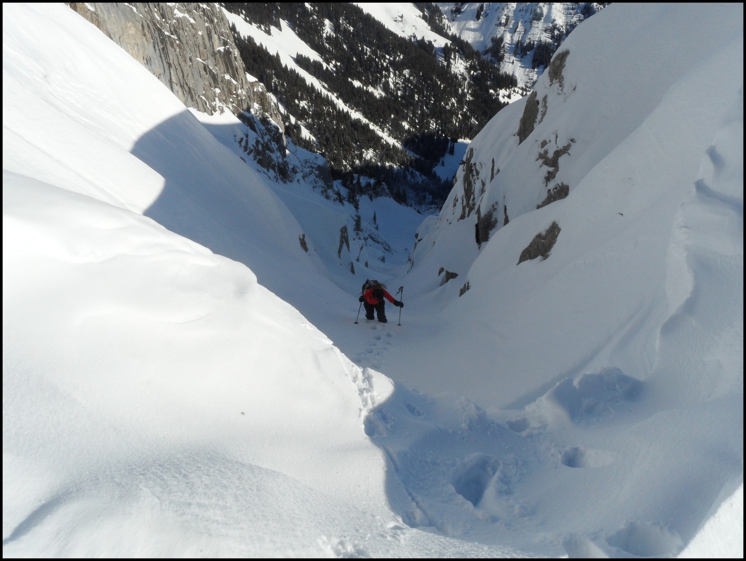 la fin du couloir de Chevenne: bien garni!